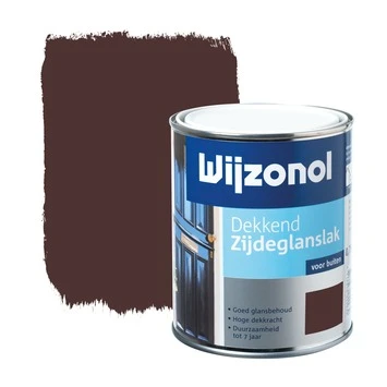 Wijzonol lak dekkend bordeauxrood zijdeglans 750 ml