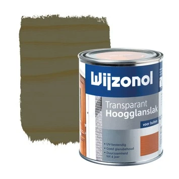 Wijzonol lak transparant ebben hoogglans 750 ml