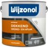 Wijzonol Lak Dekkend Roomwit Halfglans 2,5 Liter