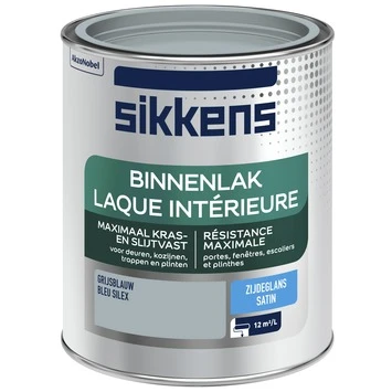 Sikkens binnenlak grijsblauw zijdeglans 750 ml