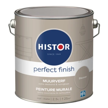 Histor Perfect Finish muurverf mat Discover 2,5 liter