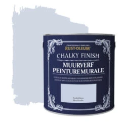 Rust-Oleum Muurverf Chalky Finish Poederblauw 2,5 Liter
