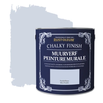 Rust-Oleum muurverf Chalky Finish poederblauw 2,5 liter