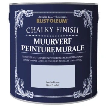 Rust-Oleum muurverf Chalky Finish poederblauw 2,5 liter