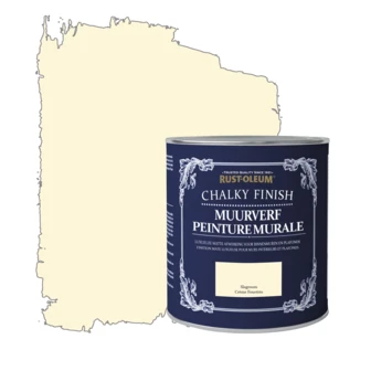 Rust-Oleum muurverf Chalky Finish slagroom 1 liter