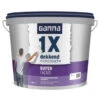 GAMMA Muurverf 1x Dekkend Buiten Wit 10 Liter