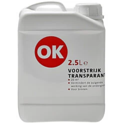 OK Voorstrijk Kleurloos 2,5 Liter