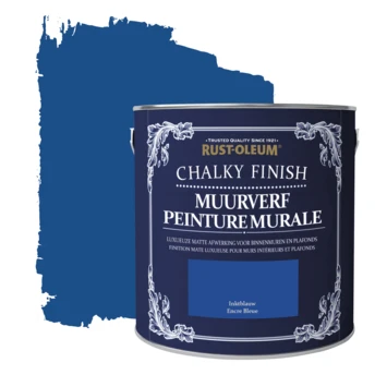 Rust-Oleum muurverf Chalky Finish inktblauw 2,5 liter