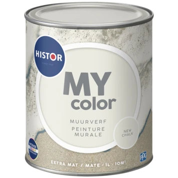 Histor My Color muurverf extra mat new chalk 1 liter