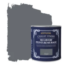 Rust-Oleum Muurverf Chalky Finish Marine Grijs 1 Liter