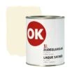OK Binnenlak Zijdeglans 1 L Crèmewit