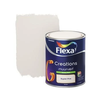 Flexa Creations muurverf stylish pink extra mat 1 liter