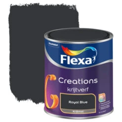Flexa Creations Muurverf Royal Blue Krijt 1 Liter