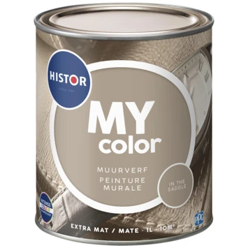 Histor My Color muurverf extra mat in the saddle 1 liter