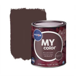 Histor My Color Muurverf Extra Mat Ench Eggplant 1 Liter