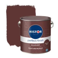 Histor Perfect Finish Muurverf Mat Burgundy Wine 2,5 Liter
