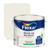 Flexa Strak Op De Muur Gebroken Wit Mat 2,5 Liter
