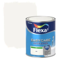 Flexa EasyCare Muurverf Badkamer Wit Mat 1 Liter