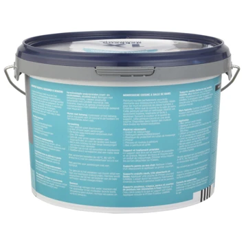 GAMMA muurverf 1x dekkend badkamer & keuken wit 2,5 liter