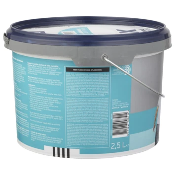 GAMMA muurverf 1x dekkend badkamer & keuken wit 2,5 liter