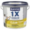 GAMMA Muurverf 1x Dekkend Clean Wit 5 Liter