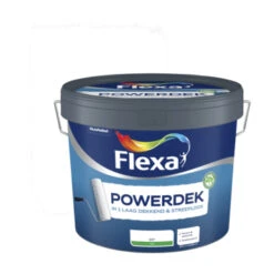 Flexa Powerdek Latex Wit Mat 10 Liter