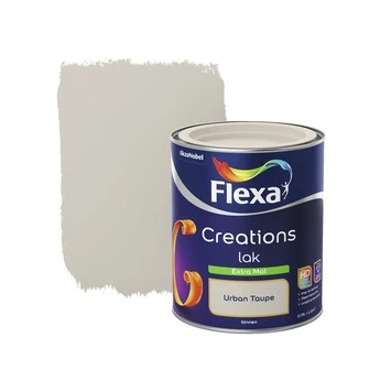 Flexa Creations binnenlak urban taupe extra mat 750 ml