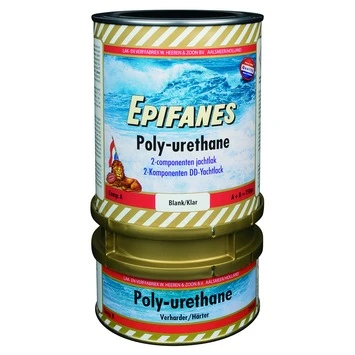 Epifanes poly-urethane 2-componenten jachtlak hoogglans blank 750 gram