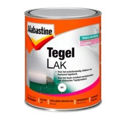 Alabastine Tegellak Wit 1 Liter