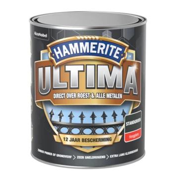 Hammerite Ultima metaallak hoogglans standgroen 750ml