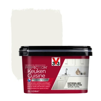 V33 Renovatieverf Keuken katoensluier 2 liter