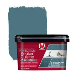 V33 Renovatieverf Keuken Petrolblauw 2 Liter