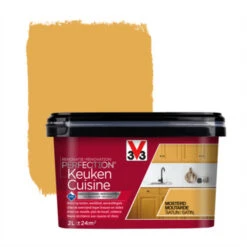 V33 Renovatieverf Keuken Mosterd 2 Liter