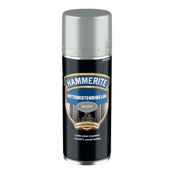 Hammerite spuitlak hittebestendig grijs mat 400 ml