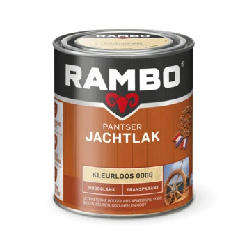 Rambo pantser jachtlak transparant hoogglans kleurloos 750 ml