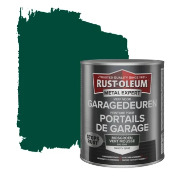Rust-Oleum Metal Expert Verf voor garagadeuren hoogglans RAL 6005 750 ml