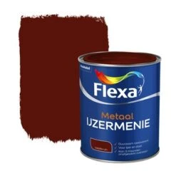 Flexa Ijzermenie Metaal Roodbruin 750 Ml