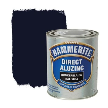Hammerite Direct AluZinc metaallak donkerblauw 750 ml