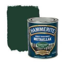 Hammerite Metaallak Structuur Donkergroen 750 Ml