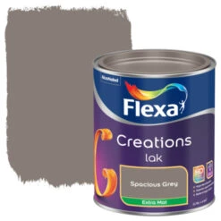 Flexa Creations Lak Spacious Grey Extra Mat 750 Ml