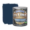 Hammerite Ultima Metaallak 750ml Mat Standblauw