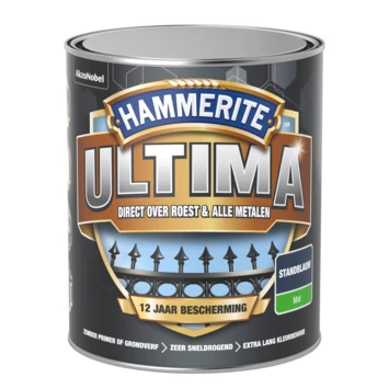 Hammerite Ultima metaallak 750ml mat standblauw
