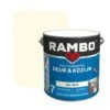 Rambo Pantserbeits Deur & Kozijn Dekkend RAL 9010 Hoogglans 2,5 Liter