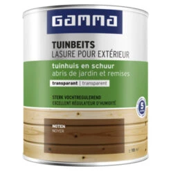 GAMMA Tuinbeits Tuinhuis & Schuur Transparant 750 Ml Noten
