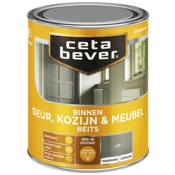 Cetabever deur, kozijn & meubelbeits transparant lei zijdeglans 750 ml