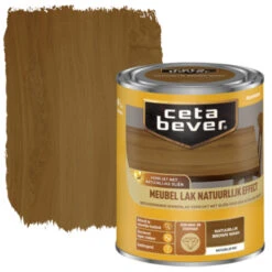 Cetabever Meubellak Natuurlijk Effect Brown Wash 750 Ml