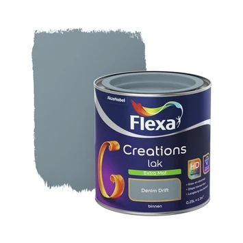 Flexa Creations binnenlak denim drift extra mat 250 ml