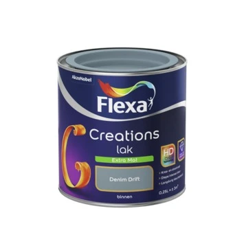 Flexa Creations binnenlak denim drift extra mat 250 ml