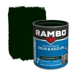 Rambo Pantserbeits Deur & Kozijn Dekkend Rijtuiggroen Zijdeglans 750 Ml