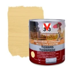 V33 Terrasolie Extreme Levensduur Mat Kleurloos 2,5 L